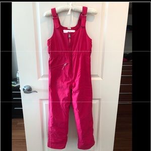 Obermeyer Snow Ski Bib Overalls Girls Size 8
